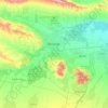 Grozny topographic map, elevation, terrain