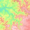 Pickett County topographic map, elevation, terrain