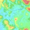 Ponda topographic map, elevation, terrain