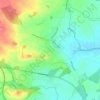 Woodsetts topographic map, elevation, terrain