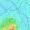 Hattem topographic map, elevation, terrain