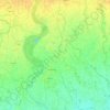 Katahariya topographic map, elevation, terrain