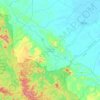 Kecamatan Kemuning topographic map, elevation, terrain