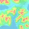 King Cove topographic map, elevation, terrain