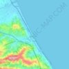 Pineto topographic map, elevation, terrain