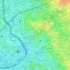 Tibagan topographic map, elevation, terrain