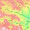 Haidong topographic map, elevation, terrain