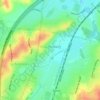 Bow Bowing topographic map, elevation, terrain