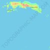 Maluku Tengah topographic map, elevation, terrain