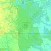 Great Dismal Swamp National Wildlife Refuge topographic map, elevation, terrain
