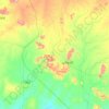Kadugli topographic map, elevation, terrain