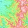 Kokernag Tehsil topographic map, elevation, terrain