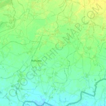 Godaita topographic map, elevation, terrain