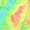 Birchanger topographic map, elevation, terrain