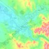 Oskemen topographic map, elevation, terrain