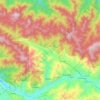 Pantan Cuaca topographic map, elevation, terrain