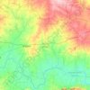 Athani taluku topographic map, elevation, terrain