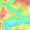 Neaufles-Saint-Martin topographic map, elevation, terrain