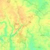 Sreepur Upazila (Gazipur) topographic map, elevation, terrain