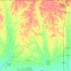 Saint Helena Parish topographic map, elevation, terrain