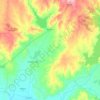 Alcollarín topographic map, elevation, terrain