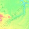 Arrow Creek topographic map, elevation, terrain