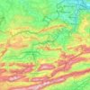 Birse topographic map, elevation, terrain