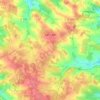 Lauraët topographic map, elevation, terrain