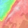 Plasne topographic map, elevation, terrain