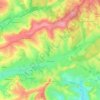 Rocquigny topographic map, elevation, terrain