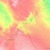 Dawamat Al Jandal topographic map, elevation, terrain