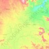 Ea Kar District topographic map, elevation, terrain