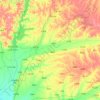讷河市 topographic map, elevation, terrain