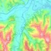 Melazzo topographic map, elevation, terrain