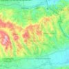 Notaresco topographic map, elevation, terrain