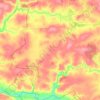 Липяговское сельское поселение topographic map, elevation, terrain