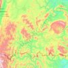 Nabawan topographic map, elevation, terrain