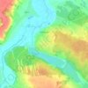 Бобрица topographic map, elevation, terrain