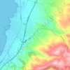 Chekka topographic map, elevation, terrain