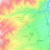 Pablo Arenas topographic map, elevation, terrain