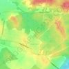 Aberdare topographic map, elevation, terrain