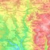 Wonsees topographic map, elevation, terrain