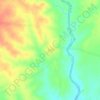 Qaim topographic map, elevation, terrain