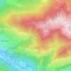 Argut-Dessus topographic map, elevation, terrain
