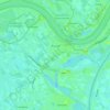 Rossum topographic map, elevation, terrain