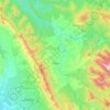 Sitak Subdistrict topographic map, elevation, terrain