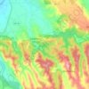 Castelletto d'Orba topographic map, elevation, terrain