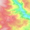 Bewerley topographic map, elevation, terrain