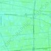 Bang Phai Subdistrict topographic map, elevation, terrain
