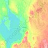 Vimpeli topographic map, elevation, terrain